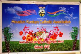 Houston Konkan Catholic Association celebrates Monti Fest (Nativity Feast) 2017